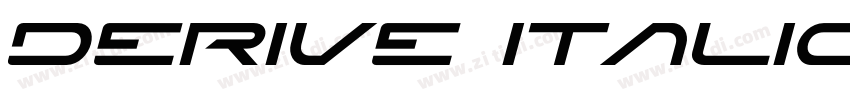 Derive Italic字体转换